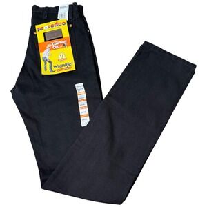 Wrangler Cowboy Cut Original Fit Black Jeans Men 30x38 Pro Rodeo Competition